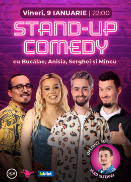 The Fool: Stand-up comedy cu Mincu, Serghei, Bucălae și Anisia