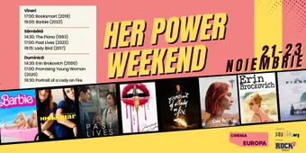 Her power cinema weekend – Voci feminine, forță fragilă și povești care ard