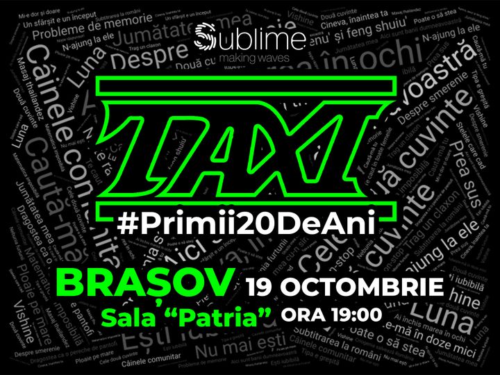 Taxi la Brasov: Primii 20 de ani