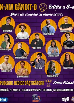 Cluj-Napoca: The Stairs Comedy | N-am Gândit-o! | Publicul Decide Câștigătorii | Stand-up Comedy Show