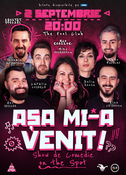 The Fool Terasa: Așa mi-a venit! | Show de comedie on the spot
