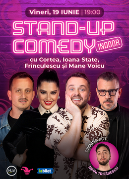 The Fool: Stand-up comedy cu Cortea, Mane Voicu, Ioana State și Frînculescu