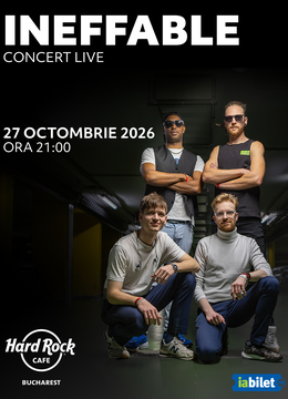 Concert Ineffable la Hard Rock Cafe