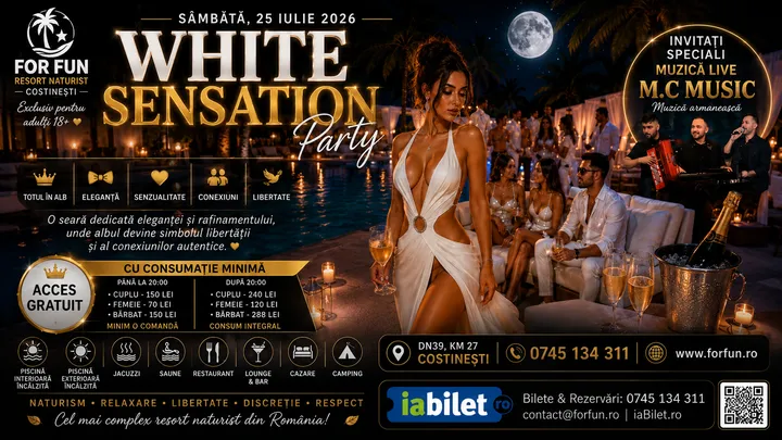 Costinesti: White Sensation Party