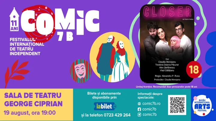 Buzau: Closer (Comic 7 B - Festival Internațional de Teatru Independent)