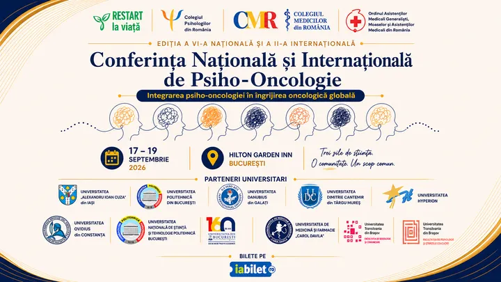 Conferința Națională și Internațională de Psiho-Oncologie 2026