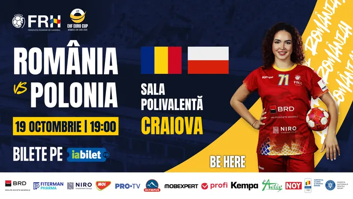 Women’s EHF EURO CUP 2026: România – Polonia