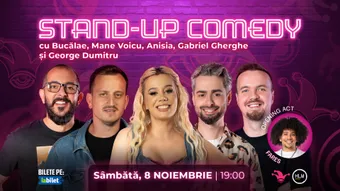 The Fool: Stand-up comedy cu Bucălae, Mane Voicu, Anisia, Gabriel Gherghe și George Dumitru
