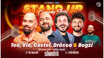 Stand-up Comedy cu Teo, Vio, Costel, Drăcea - Bogzi la Club 99