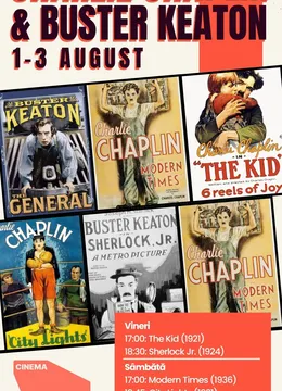Charlie Chaplin & Buster Keaton – Weekendul în care nu se vorbește mult, dar se spune tot