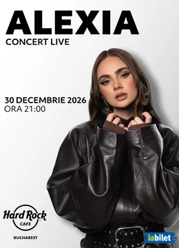 Concert Alexia la Hard Rock Cafe