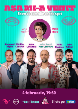 The Fool: Așa mi-a venit! | Show de comedie on the spot