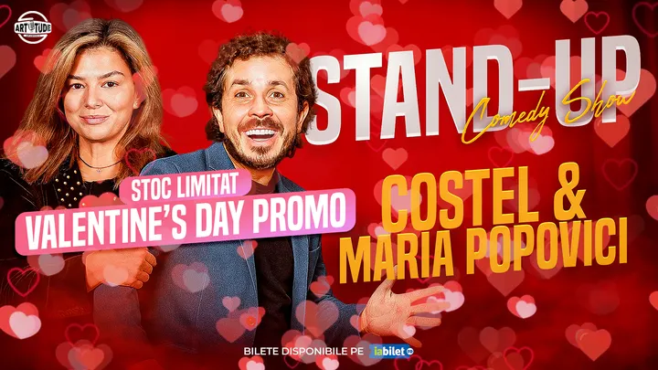 Iasi: Costel și Maria Popovici - Stand Up Comedy Show