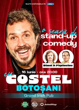 Botoșani: O seară de stand up comedy cu Costel | Comedy Show