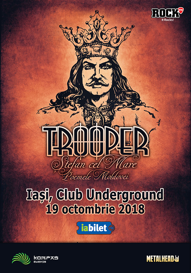 Trooper lanseaza albumul “Stefan cel Mare – Poemele Moldovei”!
