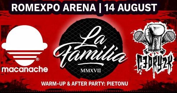 Concert La Familia, Macanache, Cedry2k, Pietonu la Romexpo