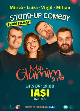 Iași | Nu Știu, Zic! cu loana Luiza, Virgil Ciulin,  Mirică și Mitran (show filmat)