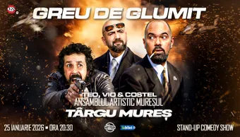 Targu Mures: Greu de glumit cu Teo, Vio și Costel | Stand Up Comedy Show - SHOW 2