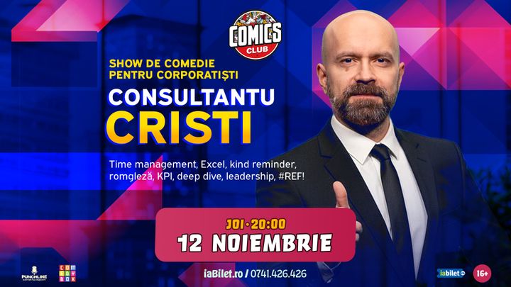 Consultantu Cristi - Show De Comedie pentru Corporatiști la ComicsClub!