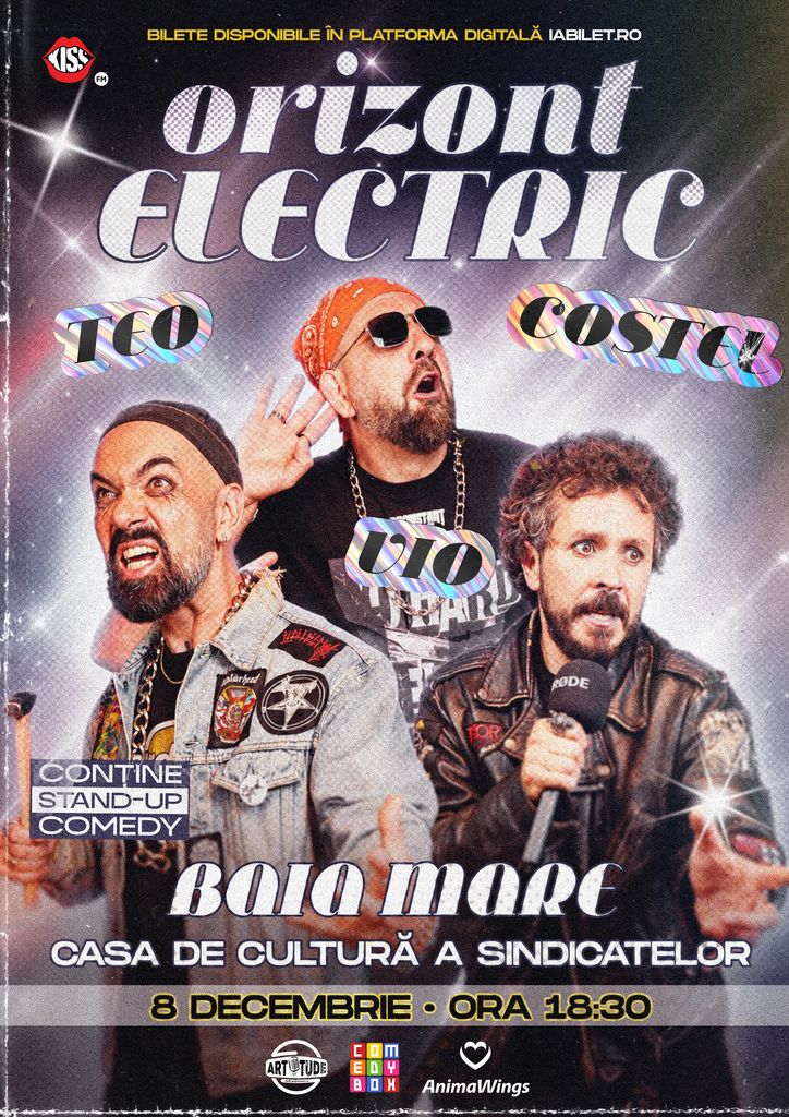 Baia Mare: Teo, Vio și Costel - Orizont Electric | Stand Up Comedy Show