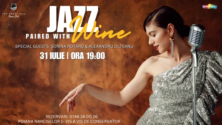 Sorina Rotaru & Alexandru Olteanu Concert | Jazz Paired with Wine