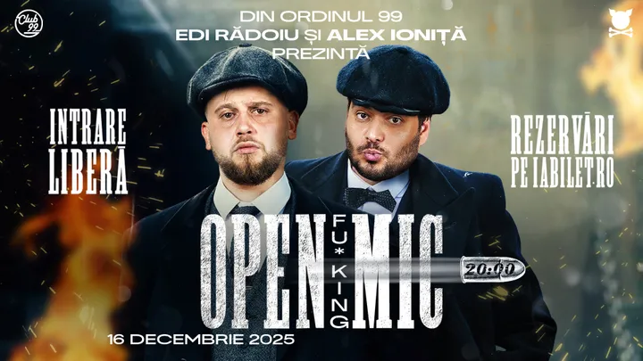 Open F***ing Mic cu Edi Rădoiu și Alex Ioniță | Comedy Show la Club 99
