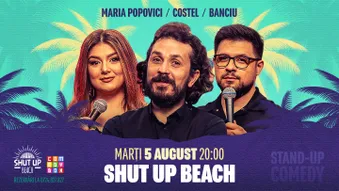 Constanta: Stand-up Comedy cu Costel, Maria Popovici si Banciu