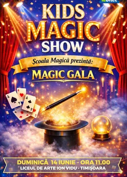 Timisoara: Kids Magic Show – Magic Gala 2026