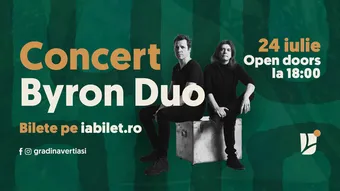 Iași: Concert Acustic Byron Duo