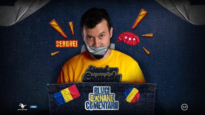 Timisoara: Stand-Up politic cu SERGHEI - "Blugi, banane, comentarii" (SUPER EARLY SHOW)