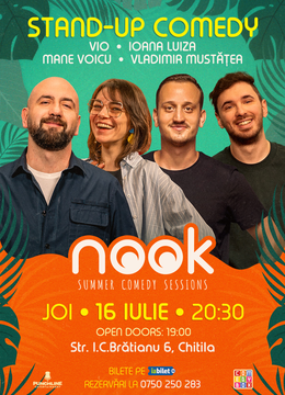 Chitila: Stand-up comedy cu Vio, Ioana Luiza, Mane Voicu și Vladimir Mustățea
