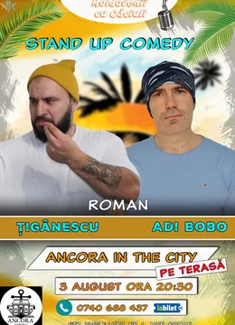 Roman: Invitație Specială la Show de Stand-Up Comedy!