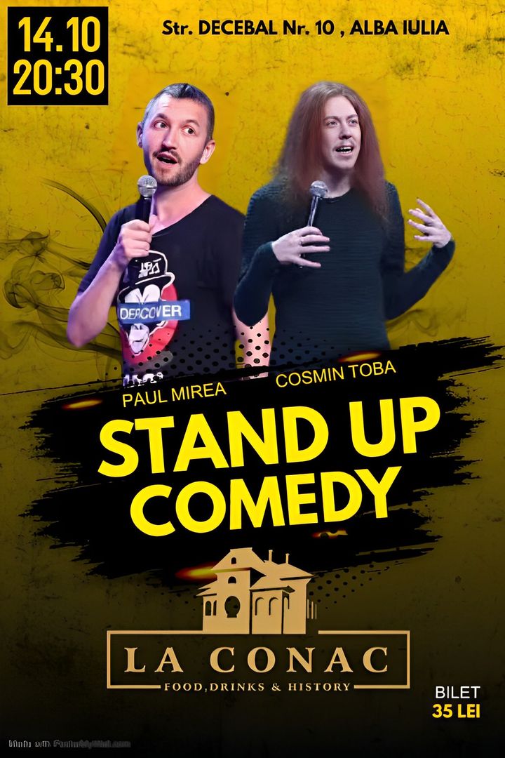 Alba Iulia: Stand up comedy Toba & Mirea