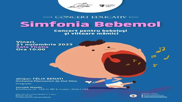 Sibiu: Concert educativ - Simfonia Bebemol