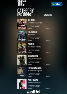 Cinema sub stele: Epic Stories Week