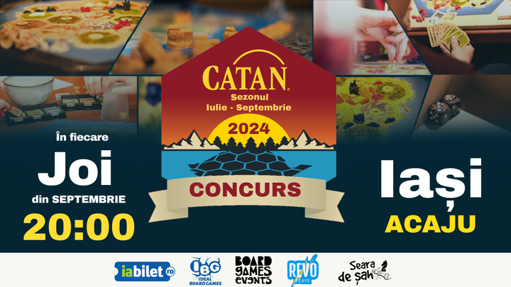 Iasi: Concurs de Catan @ Board Games Events