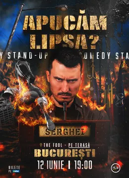 The Fool Terasa: Stand-Up Comedy politic cu Serghei - Apucăm lipsa