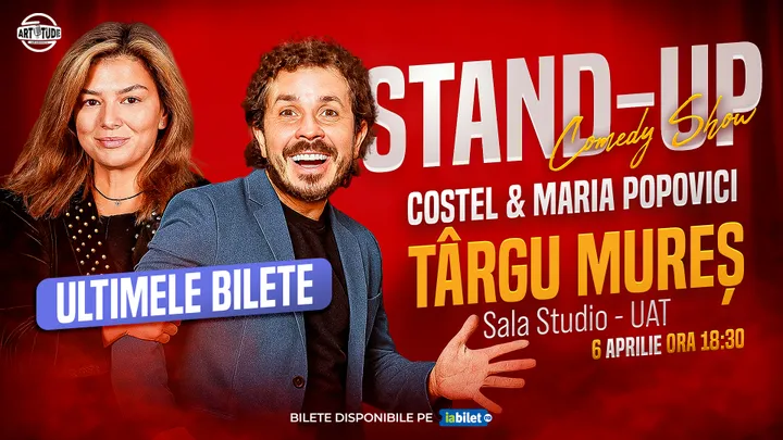 Targu Mures: Costel și Maria Popovici - Stand Up Comedy Show 1