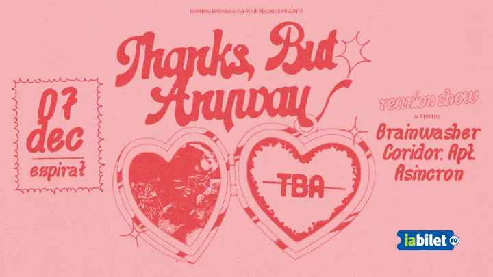 TBA Reunion • Brainwasher, Asincron & Coridor Apartament