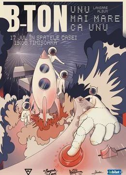 Timisoara:  B-TON - Lansare album UNUMAIMARECAUNU