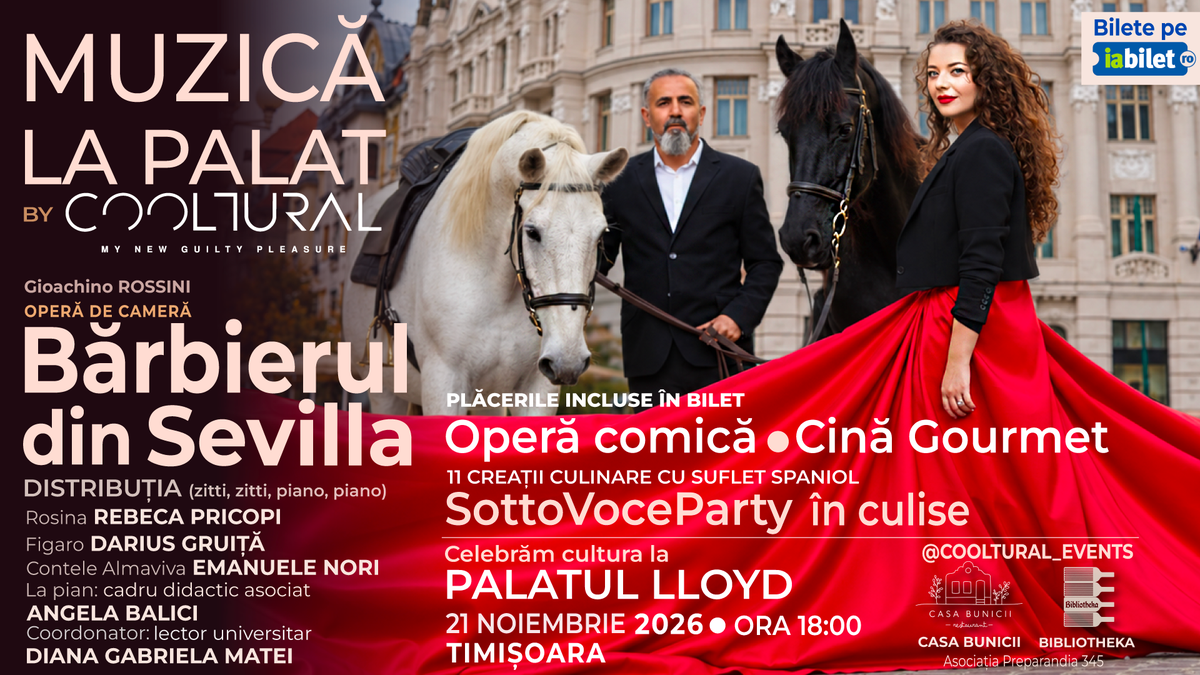 Bărbierul din Sevilla | Muzică la Palat by COOLTURAL