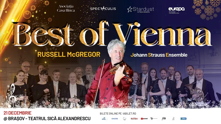 Brasov: Johann Strauss Ensemble & Russell McGregor - Best of Vienna