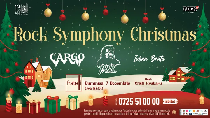Constanta: Rock Symphony Christmas: Cargo si Lupii lui Calancea