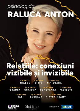 Turneu Raluca Anton - Relațiile: conexiuni vizibile și invizibile