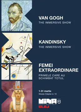 Van Gogh + Kandinsky + Femei Extraordinare - The Immersive Show