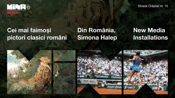 Din România, Simona Halep + Pictori Români & NMI