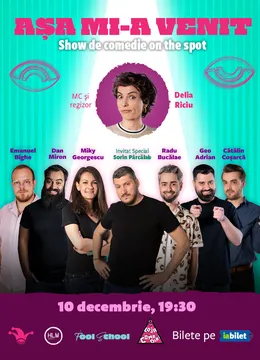 The Fool: Așa mi-a venit! | Show de comedie on the spot