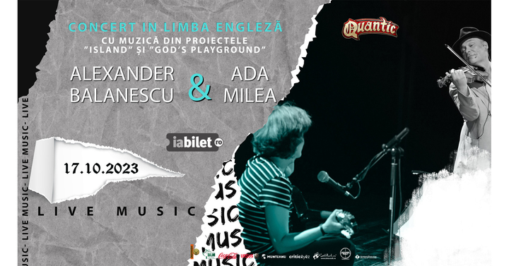 Concert Alexander Bălănescu & Ada Milea | Quantic