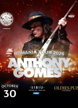 Sibiu: Anthony Gomes | Romania Tour 2026