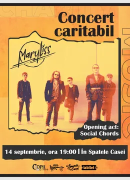Timișoara: Maryliss – LIVE for Good | opening act: Social Chords